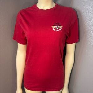 Volcom Winged Beast Short Sleeve T-Shirt Red